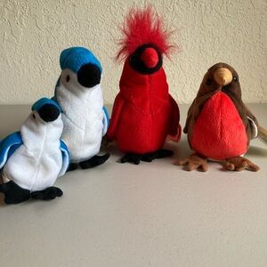 Ty Beanie Babies bird lot